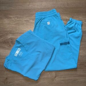 Women’s Blue Scrub Set